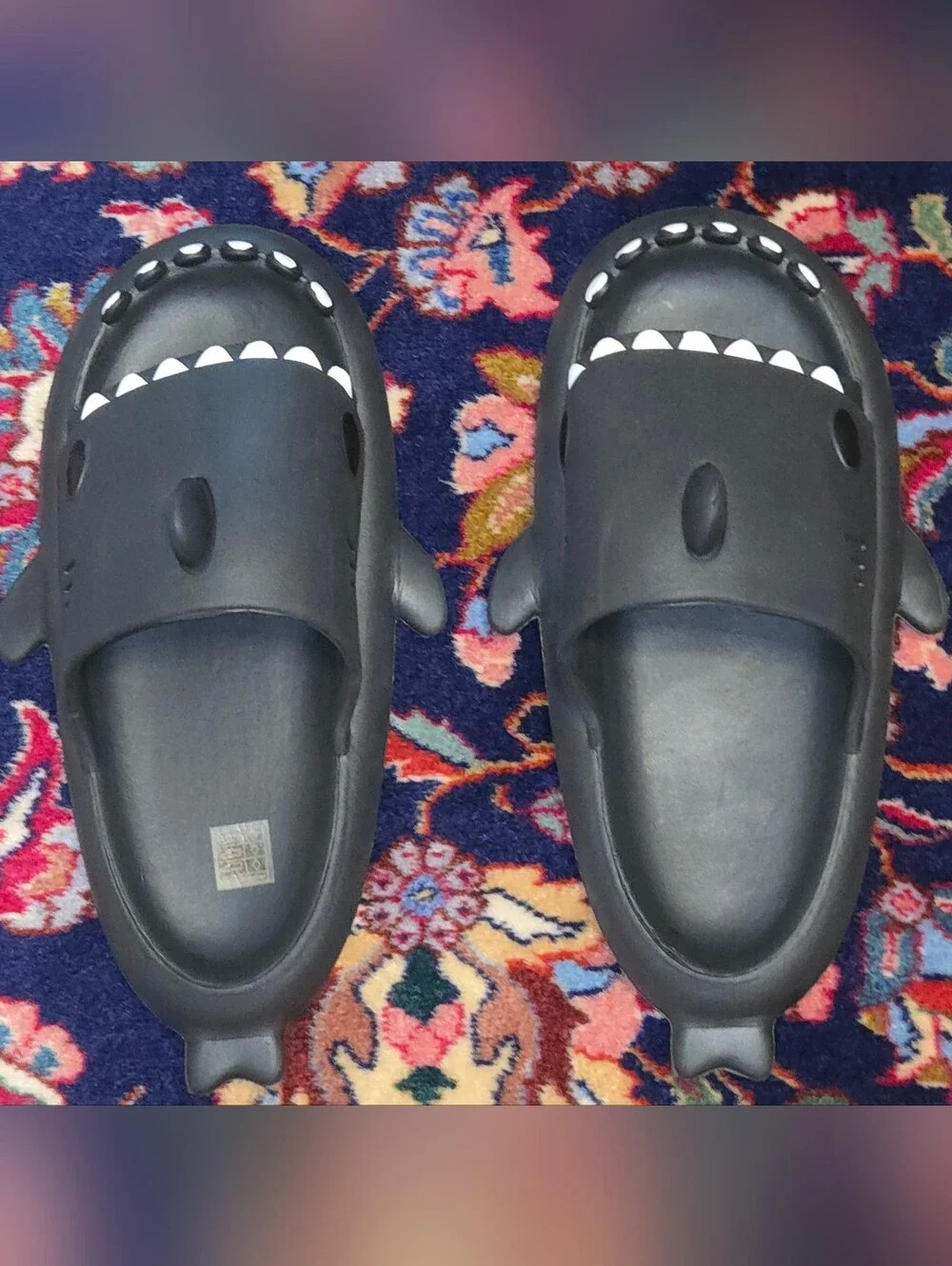 Shark Slippers Mens Rubber Slides size 7.5 New Without Tags!